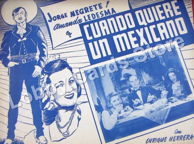 JORGE NEGRETE/CUANDO QUIERE UN MEXICANO